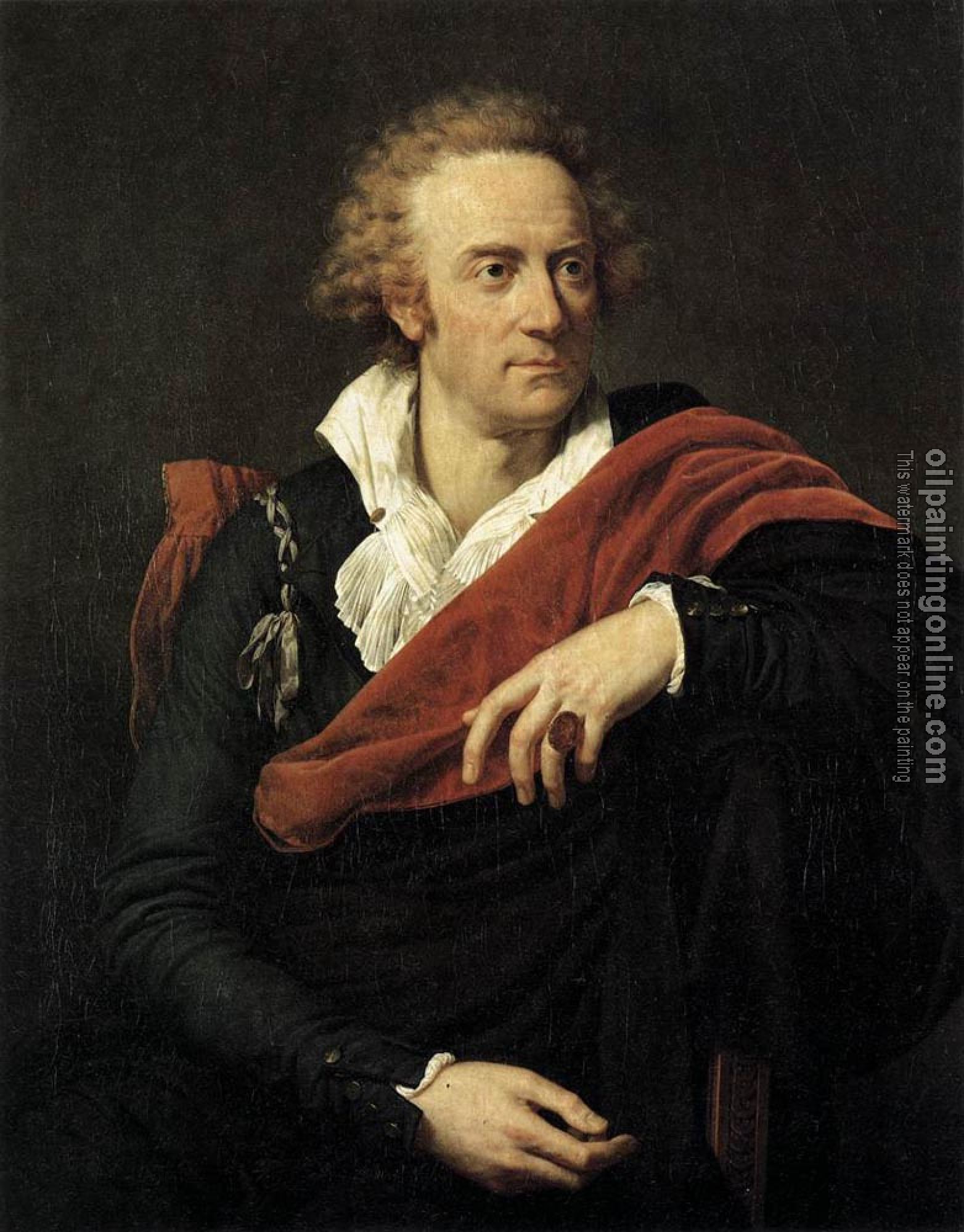 Francois-Xavier Fabre - Portrait Of Vittorio Alfieri